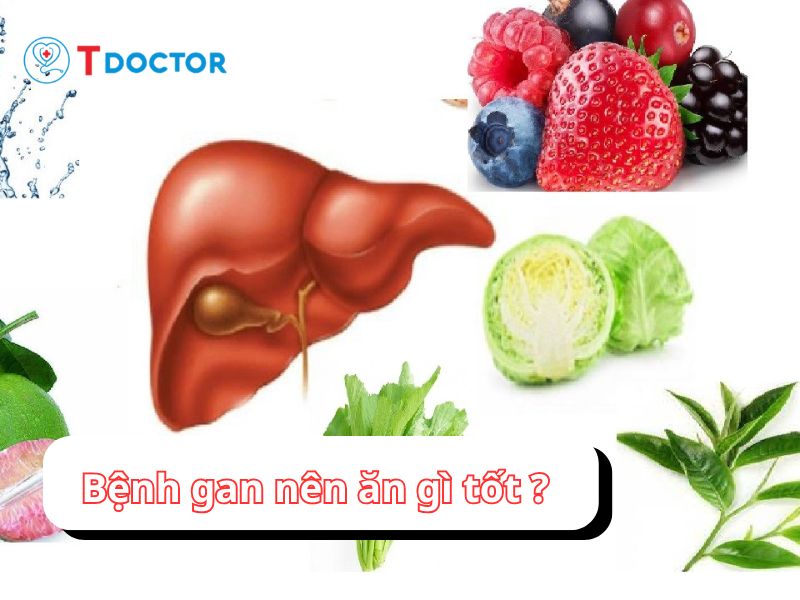 Bệnh gan nên ăn gì tốt và không nên ăn gì?